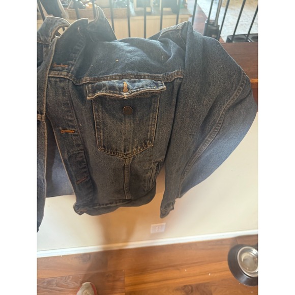 Vintage Marlboro Country Store Denim Jacket Collar XL Made Canada - Picture 3 of 8